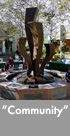 Thumbnail image of a large bronze water feature.
