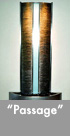 Thumbnail image of a bronze and stainless steel waterwall.